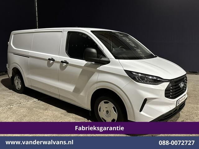 Ford TRANSIT CUSTOM 2.0 TDCI 136pk L2H1 Fabrieksgarantie Euro6 Airco | Camera | LED | Apple Carplay | Cruisecontrol Android Auto, Verwarmde voorruit, Parkeersensoren, Bijrijdersbank, 2800kg trekvermogen