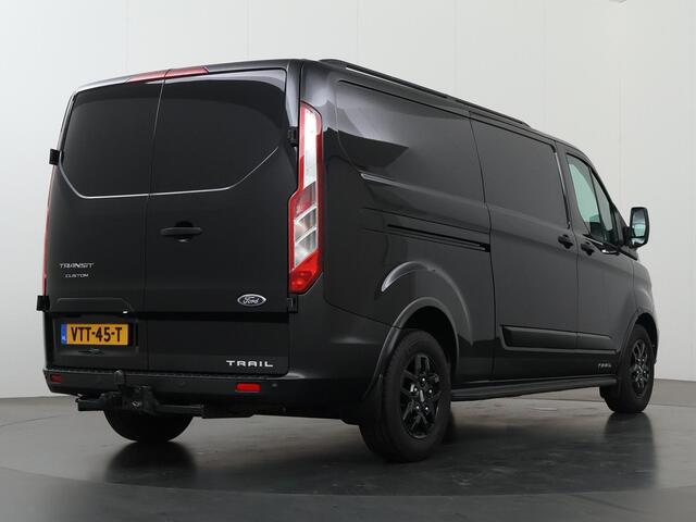 Ford TRANSIT CUSTOM 300 2.0 TDCI L2 H1 | TRAIL UITVOERING | LEDEREN BEKLEDING | NAVIGATIE | CAMERA | CRUISE CONTROL | TREKHAAK | LM VELGEN | TREEPLANKEN | COMPLEET DEALER ONDERHOUDEN