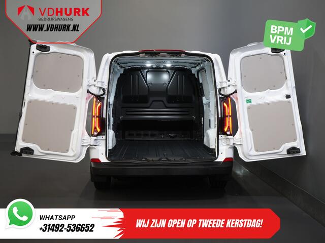 Ford TRANSIT CUSTOM E-Transit 320 Trend 65 kWh 330 km WLTP LED/ Snellader/ 2.3t Trekverm./ Stuurverw./ Stoelverw./ Carplay/ Climate/ Camera/ PDC/ Cruise