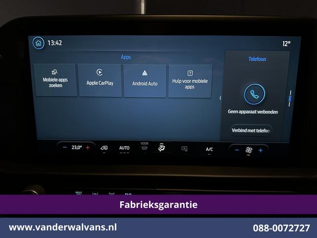 Ford TRANSIT CUSTOM 2.0 TDCI 136pk L2H1 Fabrieksgarantie Euro6 Airco | Camera | LED | Apple Carplay | Cruisecontrol Android Auto, Verwarmde voorruit, Parkeersensoren, Bijrijdersbank
