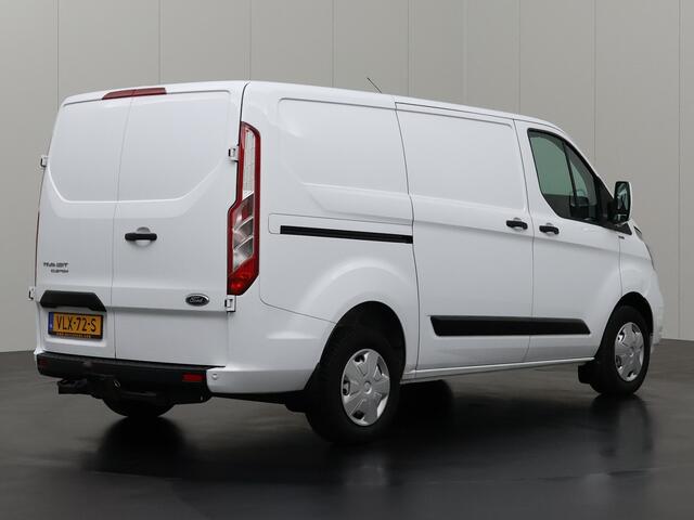 Ford TRANSIT CUSTOM 2.0TDCI Navigatie | Camera | Multimedia | 3-Persoons | Airco | Cruise | 2500Kg Trekhaak