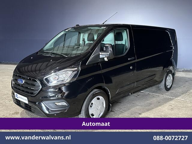 Ford TRANSIT CUSTOM 2.0 TDCI 131pk Automaat L2H1 Euro6 Airco | Apple Carplay | LED | Cruisecontrol Android Auto, Parkeersensoren, Verwarmde voorruit, Bijrijdersbank