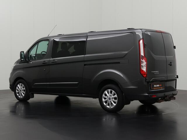 Ford TRANSIT CUSTOM 2.0TDI 130PK Lang Dubbele Cabine Limited | 2xSchuifdeur | 6-Persoons | Airco | Cruise | Dakdraagsysteem