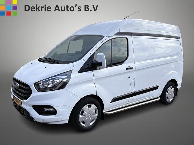 Ford TRANSIT CUSTOM 340 2.0 TDCI Euro6 131PK H2 Trend 3Pers *ideaal voor Camper* / Navigatie / Pdc./ Airco / Driver assist / Stoelverwarming / Apk 12-26