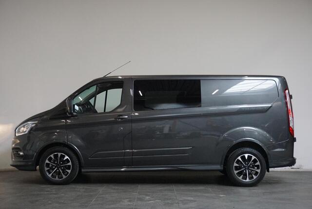 Ford TRANSIT CUSTOM 320 2.0 TDCI L2H1 170PK Sport Dubbele Cabine Aut. Airco ACC Bluetooth Navi Trekhaak