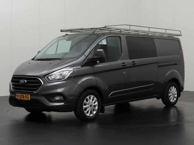 Ford TRANSIT CUSTOM 2.0TDCI 130PK Automaat Lang Limited Dubbele Cabine | Navigatie | Camera | Imperiaal | Trekhaak