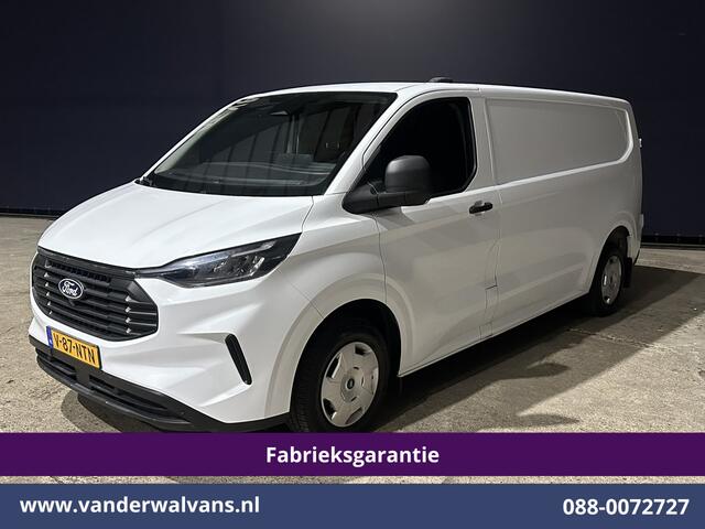 Ford TRANSIT CUSTOM 2.0 TDCI 136pk L2H1 Fabrieksgarantie Euro6 Airco | Camera | Apple Carplay | Cruisecontrol | LED Android Auto, Parkeersensoren, Verwarmde voorruit, Bijrijdersbank, 2800kg trekvermogen