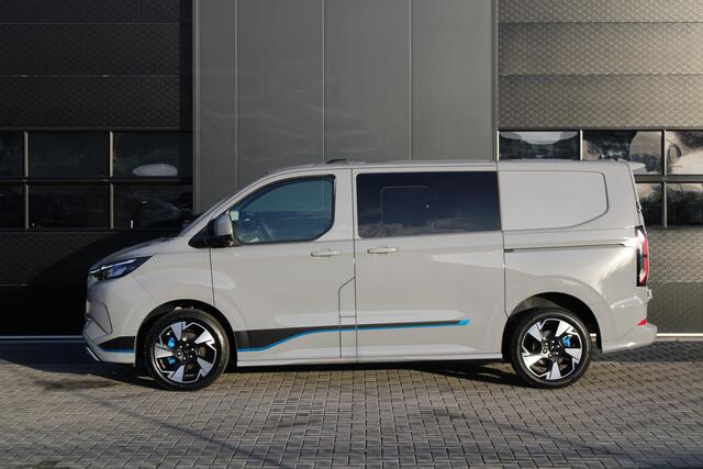 Ford TRANSIT CUSTOM 320 2.5 PHEV L1H1 Sport DC 232pk - 2x Schuif - 360 Camera - ACC - Keyless - Stoel/Stuurverwarming - Blindspot - Incl BPM - Rijklaar