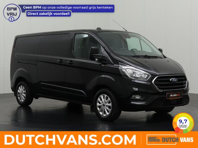 Ford TRANSIT CUSTOM 130PK Automaat Lang Limited | Euro 6 | Vol Opties ! | Navigatie | Camera | Airco | Cruise | 3-Zits