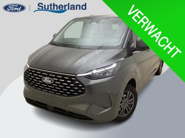 Ford TRANSIT CUSTOM Tourneo 340 2.5 PHEV L2H1 Titanium 233pk | 9pers | Vol Leder | Wegklapbare Trekhaak | Stuurverwarming | Prijs is incl. BTW BPM | Verlengde Fabrieksgarantie tot 05-2029