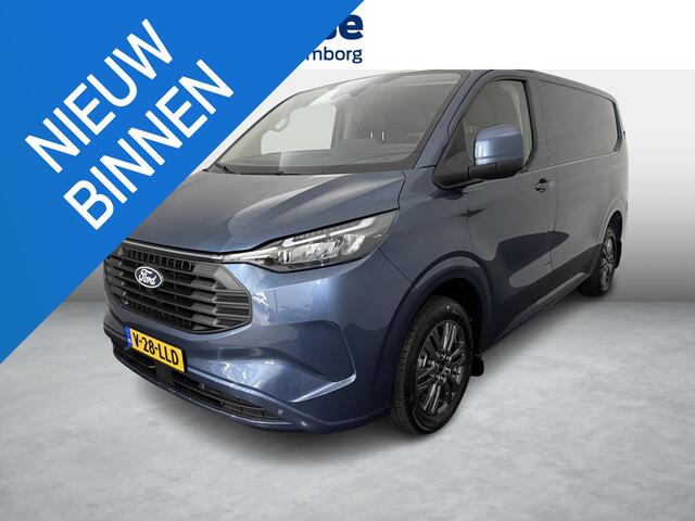 Ford TRANSIT CUSTOM 320 2.5 PHEV L1H1 Limited met o.a. B&O audio, 17 inch lichtmetalen velgen, Een achteruitrijcamera, Dode hoek herkenning, Adaptieve cruise control en een Navigatiesysteem