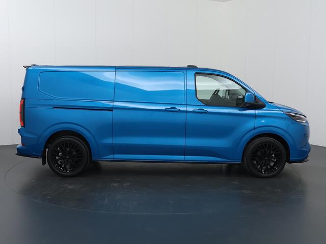 Ford TRANSIT CUSTOM E-Transit 320 | L2 H1 | LIMITED | 65 kWh | 328 KM WLTP | SPOILER PAKKET | 20" LICHTMETALEN WIELEN | DRIVER ASSISTENT PACK ULTIMATE | BOEKJE VOL | B&O AUDIO | 360 CAMERA RONDOM | ADAPTIVE CRUISE | STOEL EN STUURWIEL VERWARMING