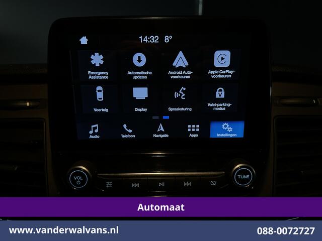 Ford TRANSIT CUSTOM 2.0 TDCI 130pk Automaat L1H1 Euro6 Airco | 2x zijdeur | Navigatie | Apple Carplay | LED | Cruisecontrol | Imperiaal Trekhaak, Android Auto, Parkeersensoren, BPM VRIJ