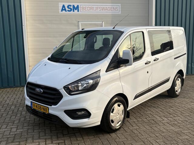 Ford TRANSIT CUSTOM 320 2.0 131Pk TDCI L1H1 Trend DC / Cruise / Airco / 2x SCHUIFDEUR / Trekhaak / Apk t/m 14-01-2027