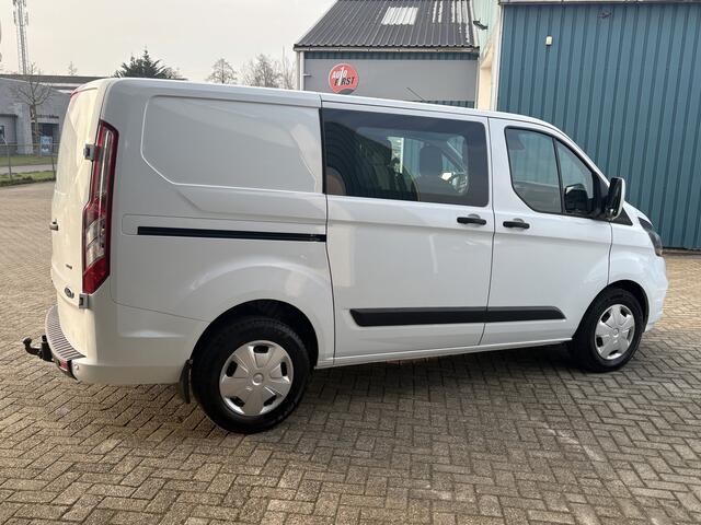 Ford TRANSIT CUSTOM 320 2.0 131Pk TDCI L1H1 Trend DC / Cruise / Airco / 2x SCHUIFDEUR / Trekhaak / Apk t/m 14-01-2027