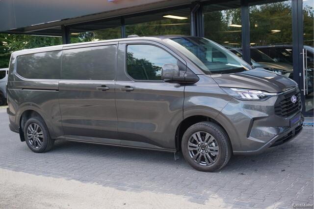 Ford TRANSIT CUSTOM 320L 2.5 PHEV Hybride 233PK Limited PRIJS INCL. BPM !! 13" Navi, Adap. Cruise, Camera, 17" LM, Trekhaak!! NR. HYB005