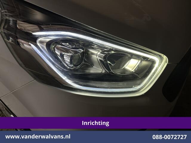 Ford TRANSIT CUSTOM 2.0 TDCI L1H1 Inrichting Euro6 Airco | Camera | LED | Cruisecontrol | Android Auto Stoelverwarming, Verwarmde voorruit, Parkeersensoren, Bijrijdersbank