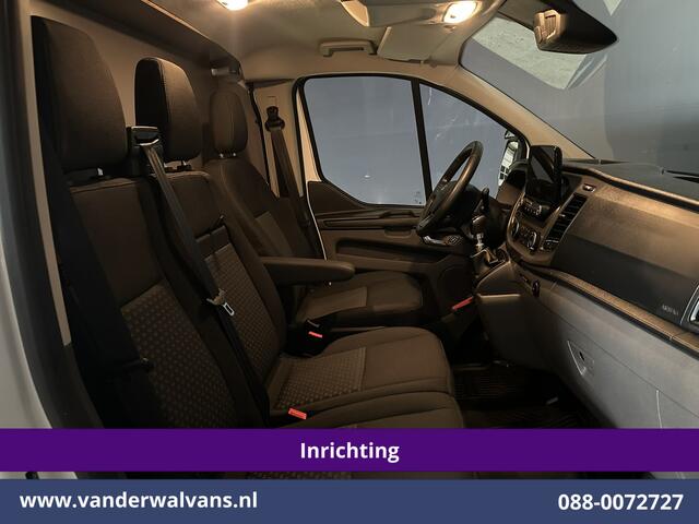 Ford TRANSIT CUSTOM 2.0 TDCI L1H1 Inrichting Euro6 Airco | Camera | LED | Cruisecontrol | Android Auto Stoelverwarming, Verwarmde voorruit, Parkeersensoren, Bijrijdersbank