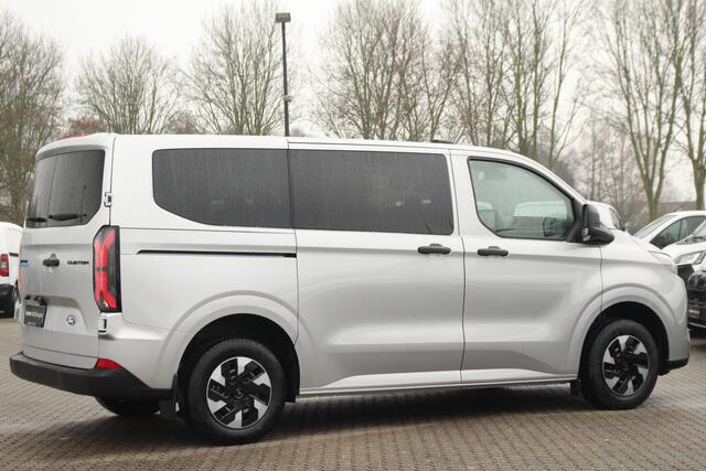 Ford TRANSIT CUSTOM E-Transit 320 L1H1 Kombi | 9 persoons | Trend | 65kWh | 160kW/218pk | Trekgewicht 2300kg | Camera | Carplay/Android | Cruise | Lease 824,- p/m