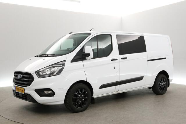 Ford TRANSIT CUSTOM 2.0 TDCI L2H1 | Dubbele Cabine | Aut. | Airco | Cruise | Camera | 2xSchuifdeur | Carplay | Navi | Trekh. | Parkeersens.