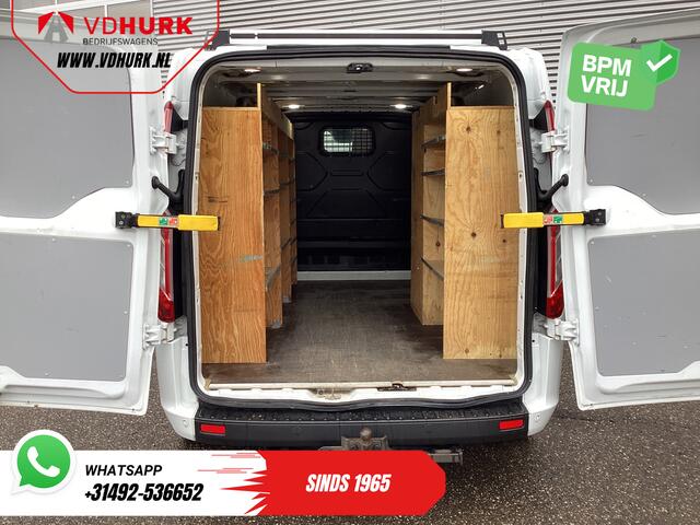 Ford TRANSIT CUSTOM 2.0 TDCI 130 pk Aut. L2 Carplay/ Stoelverw./ Navi/ Airco/ Cruise/ PDC/ DAB/ Trekhaak