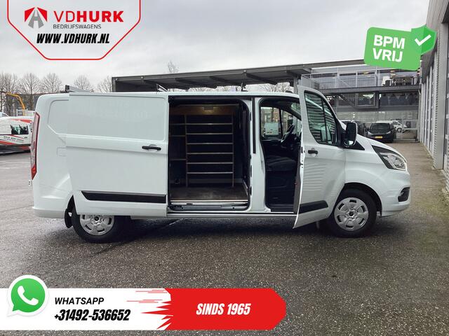 Ford TRANSIT CUSTOM 2.0 TDCI 130 pk Aut. L2 Carplay/ Stoelverw./ Navi/ Airco/ Cruise/ PDC/ DAB/ Trekhaak