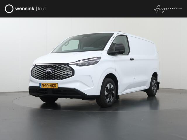 Ford TRANSIT CUSTOM E-Transit 320 | L1 H1 | Trend | 65 kWh | 2300 KG. AHW | Climate Control | Apple Carplay / Android Auto | 328 KM Range | Voorruitverwarming | Stoelverwarming | LED Koplampen | Achterdeuren |