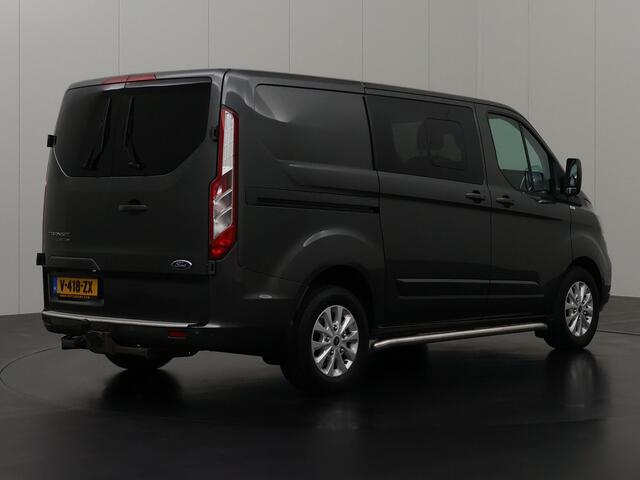 Ford TRANSIT CUSTOM 2.0TDCI 170PK Dubbele Cabine Limited | 2xSchuifdeur | Navigatie | Camera | Trekhaak | Airco | Cruise