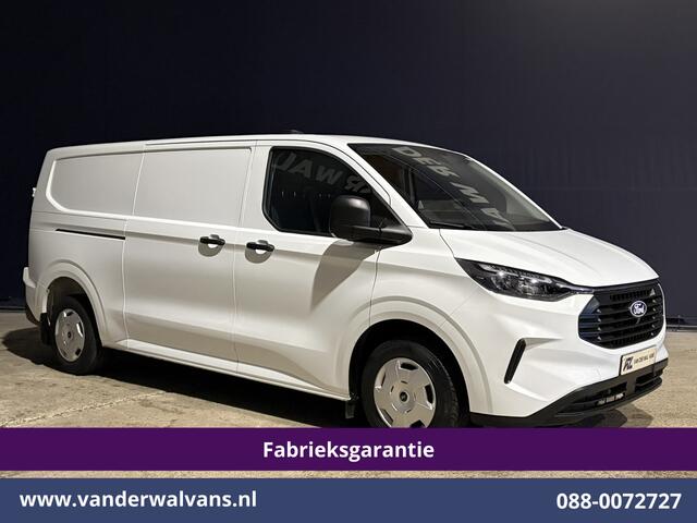 Ford TRANSIT CUSTOM 2.0 TDCI 136pk L2H1 Fabrieksgarantie Euro6 Airco | Camera | Apple Carplay | LED | Cruisecontrol | Verwarmde voorruit Android Auto, Parkeersensoren, Bijrijdersbank