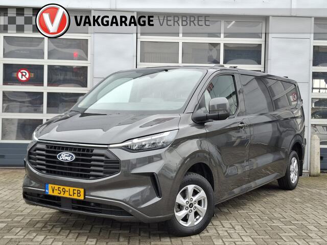 Ford TRANSIT CUSTOM 300 2.0 TDCI L2H1 Limited | Android Auto/Apple Carplay | LM Velgen 16" | Trekhaak | Voorstoelen Verwarmd | Verwarmde Voorruit | PDC Voor en Achter | Cruise Control | Airco |
