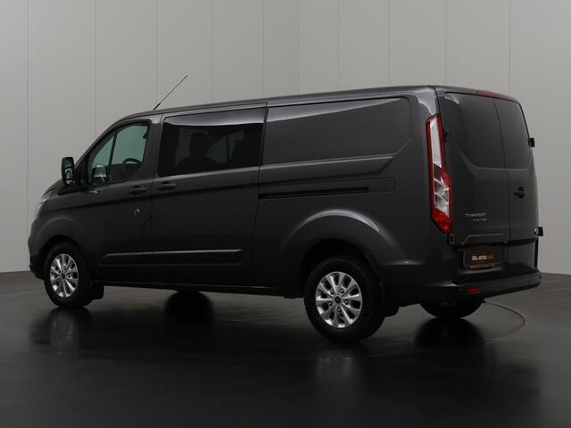 Ford TRANSIT CUSTOM Automaat Lang Dubbele Cabine Limited | 2xSchuifdeur | Multimedia | Camera | Airco | Cruise | Privacy