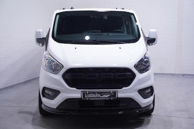 Ford TRANSIT CUSTOM 2.0 TDCI 130 pk Dubbel Cabine RAPTOR Grille, Navi Camera, 18" LMV, Spoiler Pack, 6-Zits