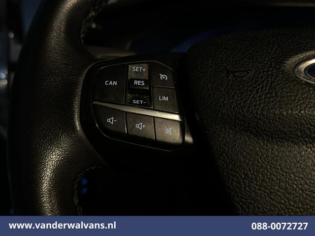 Ford TRANSIT CUSTOM 2.0 TDCI 131pk L2H1 Euro6 Airco | Camera | LED | Cruisecontrol | Verwarmde voorruit Parkeersensoren, Bijrijdersbank, 2800kg trekvermogen