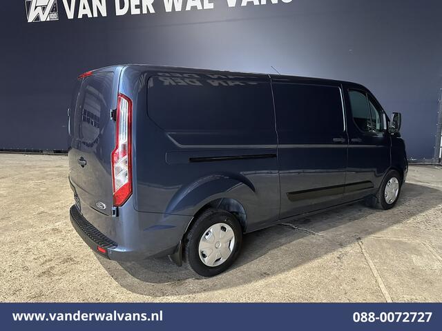 Ford TRANSIT CUSTOM 2.0 TDCI 131pk L2H1 Euro6 Airco | Camera | LED | Cruisecontrol | Verwarmde voorruit Parkeersensoren, Bijrijdersbank, 2800kg trekvermogen