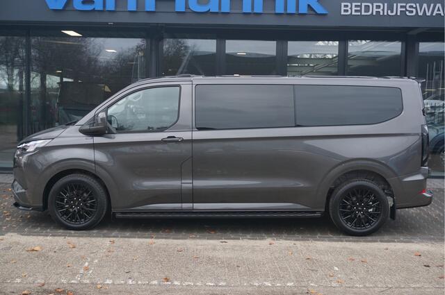Ford TRANSIT CUSTOM 320L 2.5 PHEV 233PK Dubbel Cabine JWR EDITION PRIJS INCL. BPM !! 13" Navi, Adap. Cruise, Camera, 19" LM, Trekhaak!! NR. HYBDC3