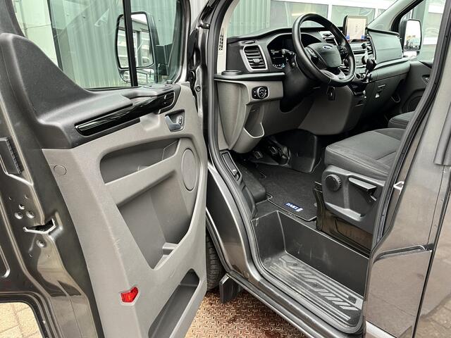 Ford TRANSIT CUSTOM 320 2.0 TDCI L2H1 Limited Airco Cruise control 3-Persoons Stoelverwarming Telefoonverbinding Navigatiesysteem Parkeersensoren voor en achter Schuifdeur Euro 6