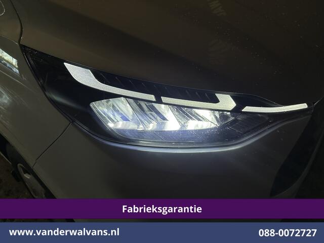 Ford TRANSIT CUSTOM 2.0 TDCI 136pk L2H1 Fabrieksgarantie Euro6 Airco | Camera | LED | Apple Carplay | Cruisecontrol Android Auto, Parkeersensoren, Verwarmde voorruit, Bijrijdersbank