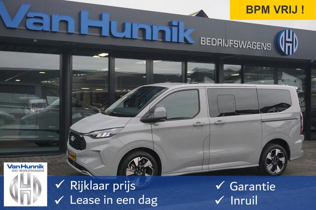 Ford TRANSIT CUSTOM 320S 170PK DC Sport AUT BPM VRIJ Demo!! Navi, ACC, 360° Cam, 19" LM, Elek. Schuifdeur!! NR. HK01*