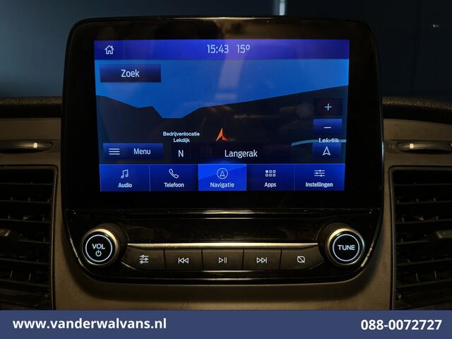 Ford TRANSIT CUSTOM 2.0 TDCI 131pk L2H1 Euro6 Airco | Camera | Navigatie | LED | Cruisecontrol Verwarmde Voorruit, Parkeersensoren, Bijrijdersbank, 2800kg trekvermogen