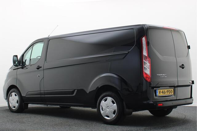 Ford TRANSIT CUSTOM 320 2.0 TDCI L2H1 Limited Leer, 3-Zits, Camera, Cruise, Apple Carplay, Verwarmde Voorruit, DAB, PDC