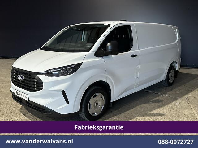 Ford TRANSIT CUSTOM 2.0 TDCI 136pk L2H1 Fabrieksgarantie Euro6 Airco | Camera | Apple Carplay | LED Android Auto, Cruisecontrol, Verwarmde voorruit, Parkeersensoren, Bijrijdersbank