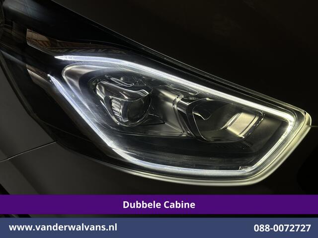 Ford TRANSIT CUSTOM 2.0 TDCI 130pk L2H1 Dubbele Cabine Euro6 Airco | 5-Zits | LED | Cruisecontrol Stoelverwarming, Parkeersensoren, Achterklep