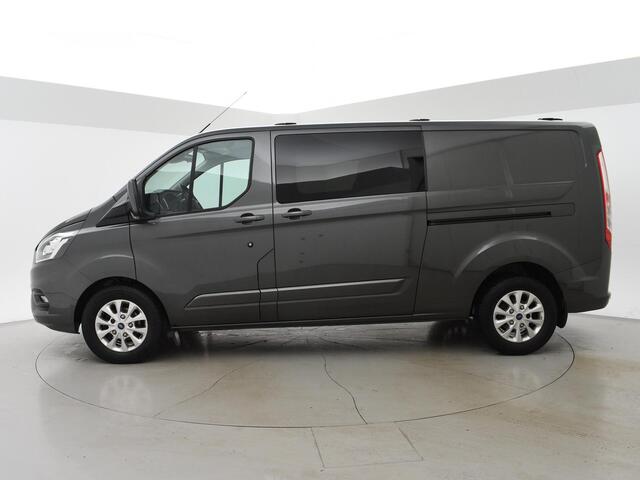 Ford TRANSIT CUSTOM 2.0 TDCI 130 PK AUT. L2H1 DUBBEL CABINE LIMITED | 2 SCHUIFDEUREN | TREKHAAK | CAMERA | STOELVERW. |