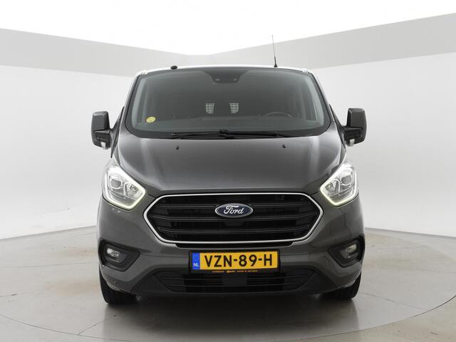 Ford TRANSIT CUSTOM 2.0 TDCI 130 PK AUT. L2H1 DUBBEL CABINE LIMITED | 2 SCHUIFDEUREN | TREKHAAK | CAMERA | STOELVERW. |