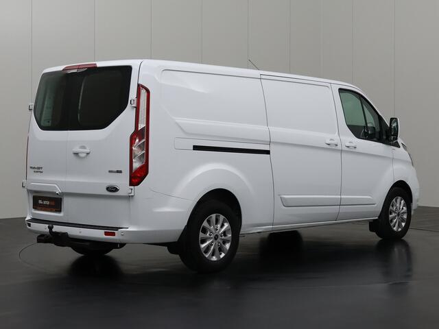 Ford TRANSIT CUSTOM 2.0TDCi 170PK Lang Limited | Achterdeuren | Multimedia | 3-Zits | Camera | Trekhaak