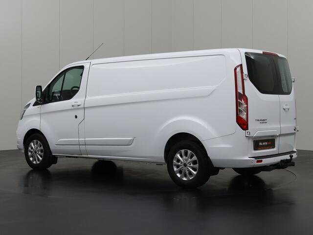 Ford TRANSIT CUSTOM 2.0TDCi 170PK Lang Limited | Achterdeuren | Multimedia | 3-Zits | Camera | Trekhaak