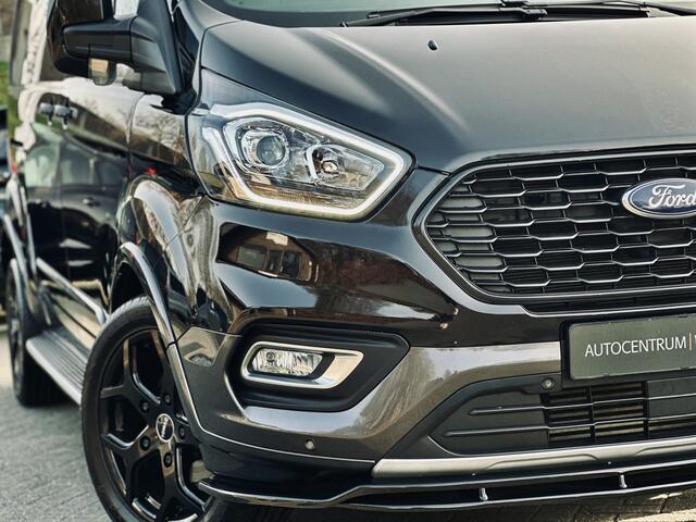 Ford TRANSIT CUSTOM 320 2.0 TDCI 170pk | Automaat | L2 | Exclusive | Dubbel Cab. | 2x schuifdeur | Full Options | Trekhaak | Ex btw