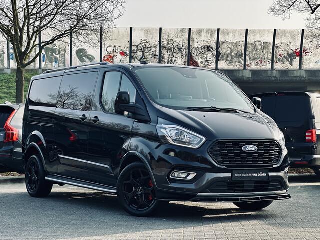 Ford TRANSIT CUSTOM 320 2.0 TDCI 170pk | Automaat | L2 | Exclusive | Dubbel Cab. | 2x schuifdeur | Full Options | Trekhaak | Ex btw