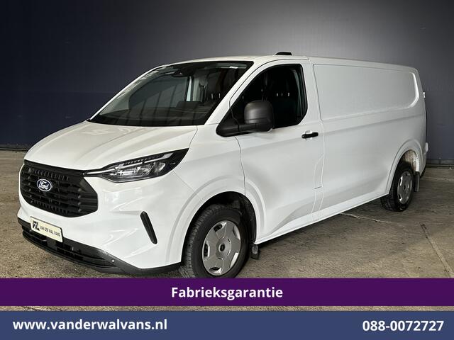 Ford TRANSIT CUSTOM 2.0 TDCI 136pk L2H1 Fabrieksgarantie Euro6 Airco | Camera | Apple Carplay | LED Android Auto, Cruisecontrol, Parkeersensoren, Verwarmde voorruit, Bijrijdersbank