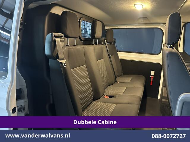 Ford TRANSIT CUSTOM 2.0 TDCI 131pk L2H1 Dubbele Cabine Euro6 Inrichting Airco | 5-zits | LED | Imperiaal Cruisecontrol, Stoelverwarming, Parkeersensoren